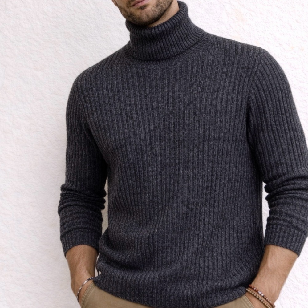 Aspen Rib Knit Turtleneck Sweater XL BNWT | Cozy Winter Chunky Pullover